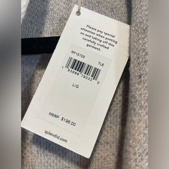 SPLENDID Cheetah Leopard Cardigan Sweater Hooded - Picture 11 of 11